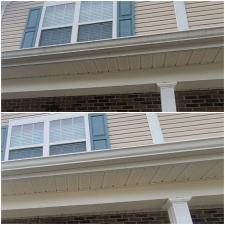 Gutter cleaning and concrete cleaning in clover sc 3
